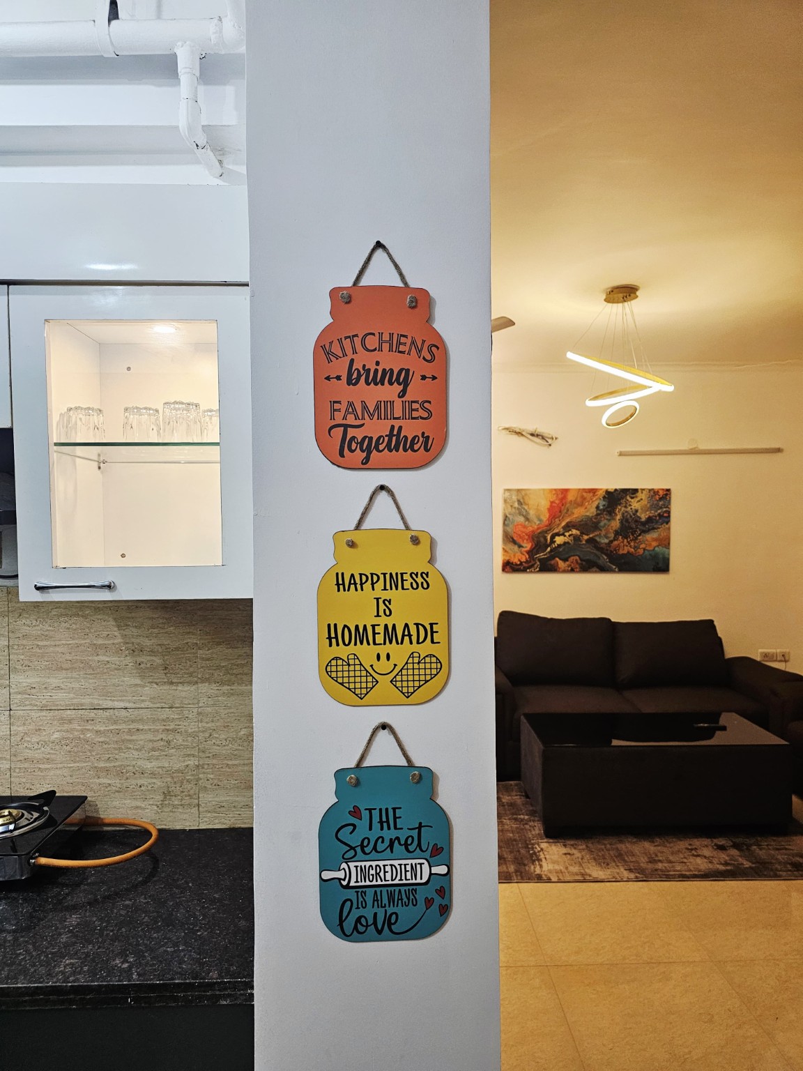 Interior detail of Urban Nest Lucknow apartment
